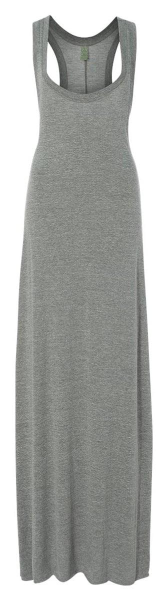 cotton racerback maxi dress