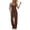 Brown, variant on One Piece Jumpsuits for Women Casual Overalls Summer Rompers Trendy Jumpers with Pockets Beach Vacation Travel Clothes