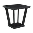 thumbnail image 5 of Pemberly Row 3-Piece Wood Occasional Coffee Table Set with Open Shelves in Black, 5 of 8
