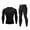 Black, variant on Tracksuit Sets For Men 2 Piece Workout Outfits Men's Four Seasons Quick Drying Leisure Fitness Two Piece Long Sleeved Trousers