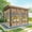 Brown, variant on Summer Sunflower Flowers Outdoor Curtains for Patio, Butterfly Plant Oil Painting Waterproof Outside Curtains Privacy Blackout Curtain for Porch Pergola Cabana, 1 Panel 54W x 108L Inch