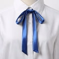 thumbnail image 1 of JK Uniform Hand Tie Tie Ribbon Academy Accessories Self Tie Bow Wine Red Black, 1 of 5