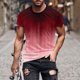 thumbnail image 2 of Camisetas de Manga Larga para Hombres Imprimir Camiseta de Cuello Redondo, Top de Manga Corta Casual para la Primavera Y el Verano, 2 of 5