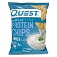 thumbnail image 6 of Quest Protein Chips Gluten Free Ranch Tortilla Chips 1.1 oz. 8 Bags/Pack (307-00242), 6 of 9