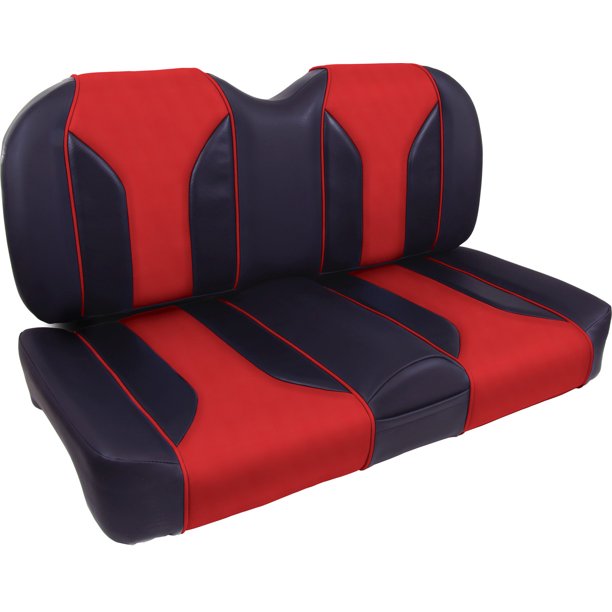 modz f2 front seat for ezgo txt golf carts - red/black - Walmart.com