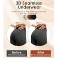 thumbnail image 2 of Womens Underwear Seamless Full Coverage Breathable Briefs No Show Silky Stretch High Waisted Ladies Panties 6 Pack, 2 of 7