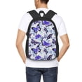 thumbnail image 6 of Daiia Butterflies Backpack for Men and Women -Durable Backpack Large Capacity, Water-Resistant Bag with Adjustable Straps and Laptop Compartment, 6 of 9
