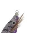 thumbnail image 4 of Señuelo Pesca Luminoso Anzuelos Calamar Anzuelo Artificial Cebos Jigging () Púrpura, 4 of 5