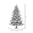 thumbnail image 2 of Vickerman 14' x 104" Flocked Kiana Artificial Christmas Tree, Unlit, 2 of 2