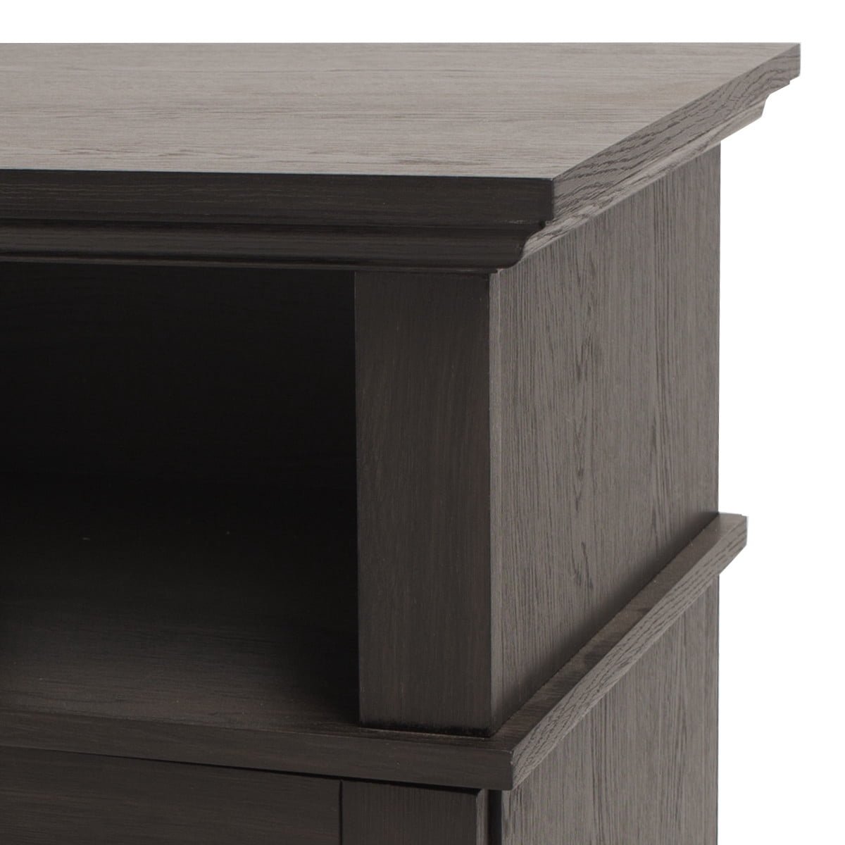 Muskoka 370-167-200 Delaney 48" Media Fireplace Rustic Brown