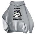 thumbnail image 2 of HIBRO Womens Cute Sweatshirts Print Long Sleeve Hoodie Pullover Tops, 2 of 4