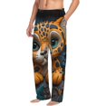 thumbnail image 6 of Rocae Playful Leopard Art Mens Pajama Pants Pj Pants Mens Lounge Pants-X-Large, 6 of 6