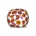 thumbnail image 1 of Sunflower Storage Toy Bag Chair, Rhythmic and Colorful Floral Pattern in 90's Style on a Plain Background, Stuffed Animal Organizer Washable Bag, Large Size, Multicolor, by Ambesonne, 1 of 3