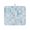 SkyBlue, variant on Light Blue Gray Color Block Dish Drying Mats for Kitchen Counter,Absorbent Microfiber Dish Drainer Rack Mat Summer Ocean Watercolor Square Drying Pad for Sinks,Utensils,Countertops,16x18in