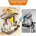 thumbnail image 4 of Under Sink Organizer, 2 Pack Height Adjustable Under Sink Organizers and Storage, 2 Tier Pull Out Drawer Cabinet Storage for Kitchen Bathroom, 4 of 6