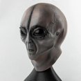 thumbnail image 3 of Ufo Alien Skull Mask Cosplay Horror Latex Masks Helmet Halloween Masquerade Dress Up Party Costume Props, 3 of 5