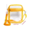 thumbnail image 3 of PONPRNGY Clear Bag, Clear Purse for Women, Crossbody Bag for Stadium Events Concerts Festivals, 3 of 7