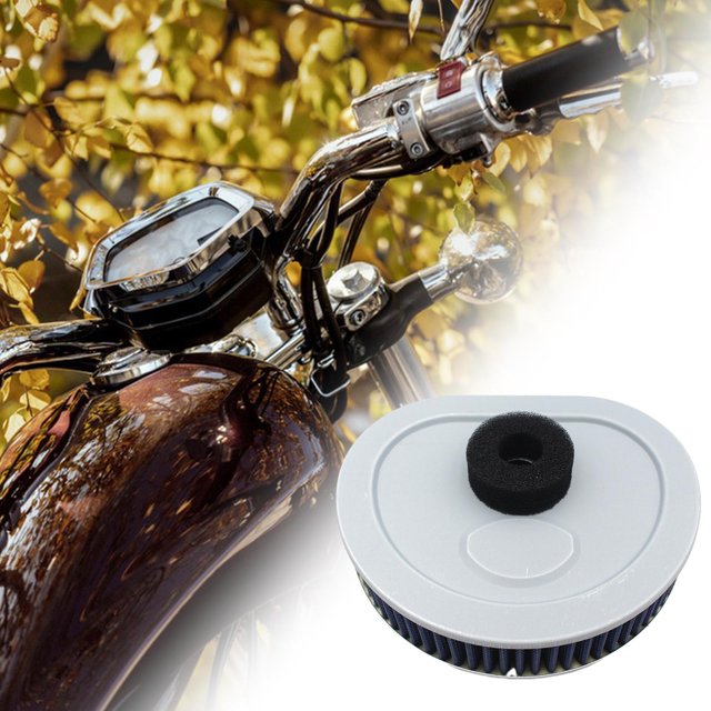 Elemento del filtro de aire,Elemento limpiador de filtro de aire accesorios para motocicleta,Repuestos de moto Metal 29259- reemplazo,Filtro de aire de repuesto KN -1390 Fácil de