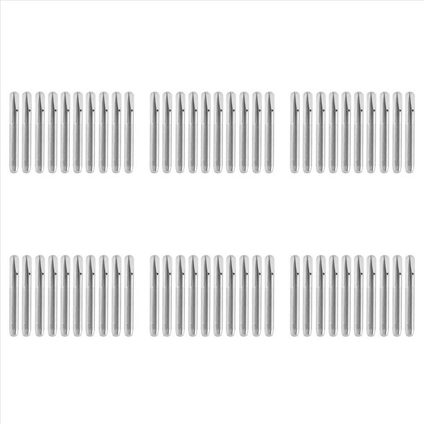 60X Clavijas de AfinacióN de Piano de Metal EstáNdar Clavijas de AfinacióN Suelta para Piano Piezas de Repuesto Accesorios para Herramientas de AfinacióN de Piano