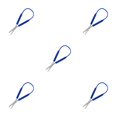 thumbnail image 2 of Guardoinrt Safety Sturdy Elastic Stationery Scissors Multi-functional Self-Opening Office Paper Shear Teens Students Blue 5Set, 2 of 6