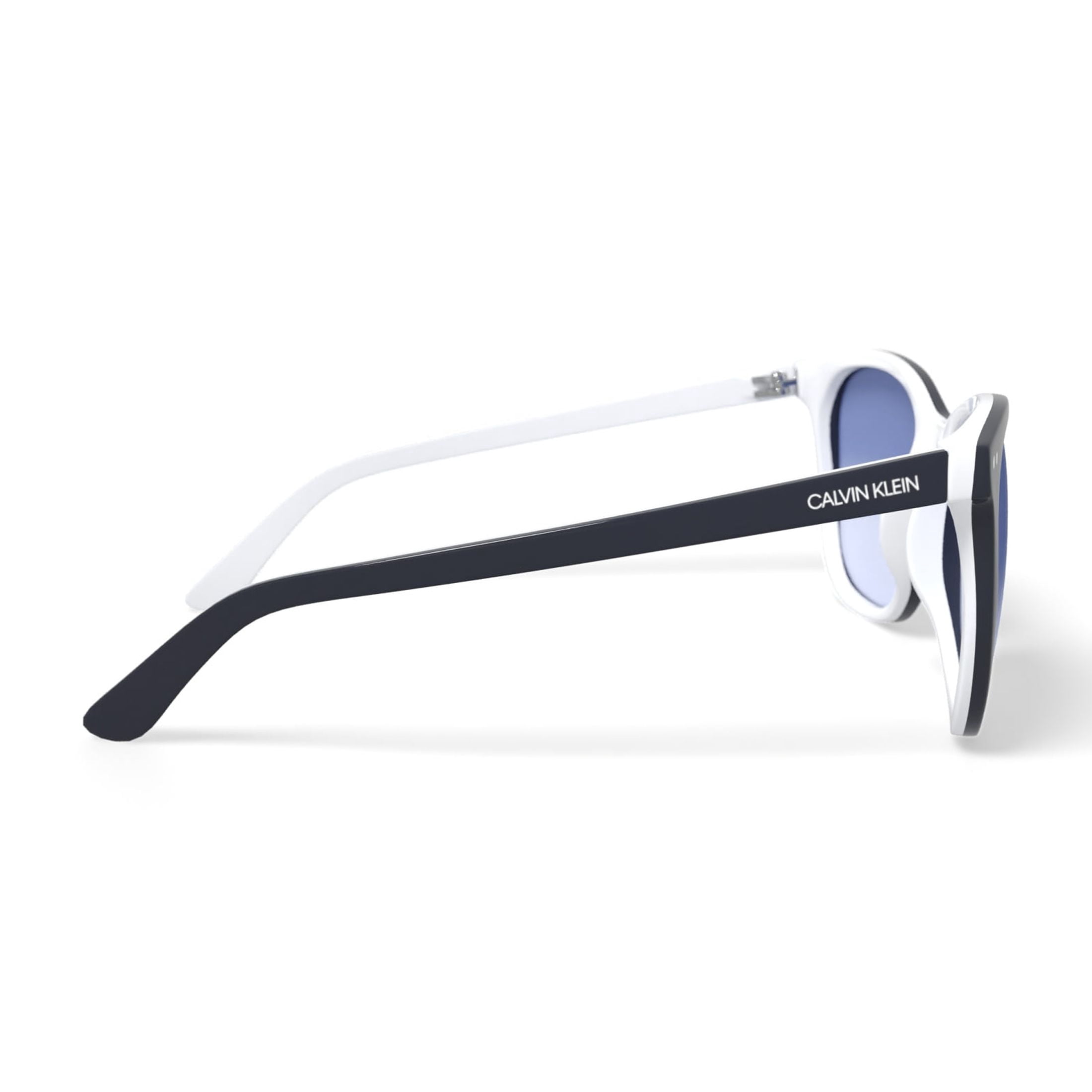 Calvin Klein Women's Rx'able Fashion Sunglasses, CK18510SG, Black, 57-18-135, with Case