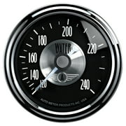 Auto Meter Prestige Series Black Diamond Water Temperature Gauge - 2033