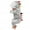 Gray, variant on Taqqpue Newborn Baby Boy Girl Romper Jumpsuit Outfits Dinosaur Onesie Infant Toddler Kids Hooded Romper Jumpsuit Cute Dinosaur Jumpsuit Baby Boy Girl Clothes Size 0-18M