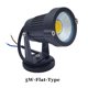 thumbnail image 3 of Foco LED para exteriores con punta de aluminio, resistente al agua IP65, 5 W, 220 V, 110 V, 12 V, color blanco cálido, para jardín, 3 of 5
