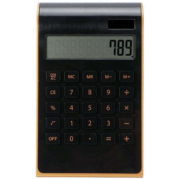 Pantalla LCD De Calculadora Electrónica Grande De 12 Dígitos Que