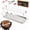 Set C, variant on Metal Chicken Drumstick Rack, Multi-Grid Vertical Leg Holder, Non-Stick Grill Roasting Stand for Outdoor Cooking and Gas Charcoal Grills (1pcs)