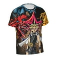 thumbnail image 4 of Yu-Gi-Oh Shirt 3d Printed T Shirt Crewneck Short Sleeve Top Tees For Mens, 4 of 6