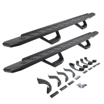 Go Rhino 6964358020PC RB30 Running Boards with Brackets, 2 Pairs Drop Steps Kit - Double Cab For Toyota 22-24 Tundra (Extended Cab Pickup)