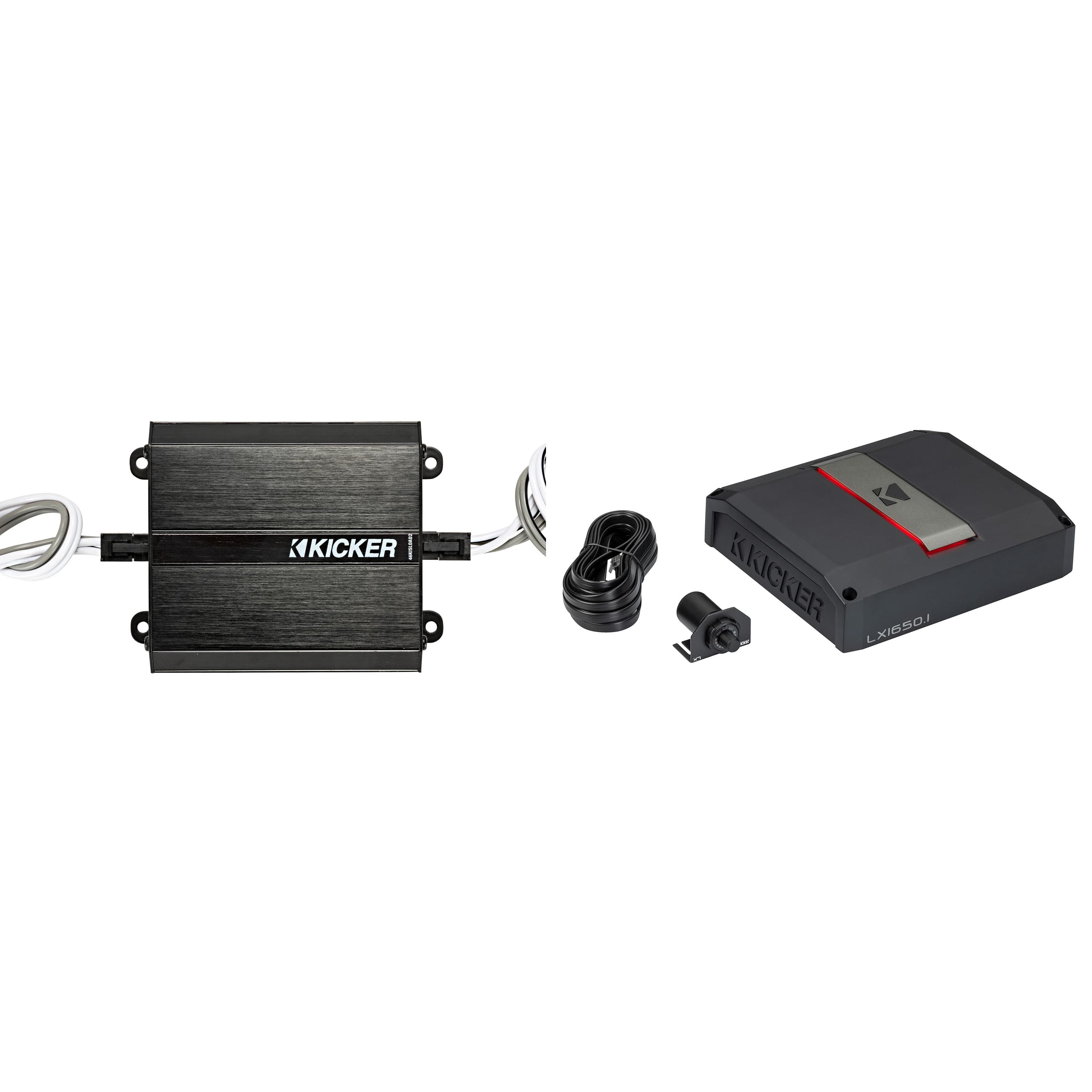 Kicker ZX1500.1 Car Stereo Zx Series Class D Mono 1500W Subwoofer