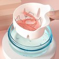 thumbnail image 3 of Portable Denture Case with Mirror RemovableTray Leak-proof Compact Denture Bath Storage Box for Braces, 3 of 8