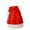 Watermelon Red, variant on Santa Hat for Adults Plush Christmas Hats with Snowflake Pattern New Year Festive Holiday Party Supplies Gold
