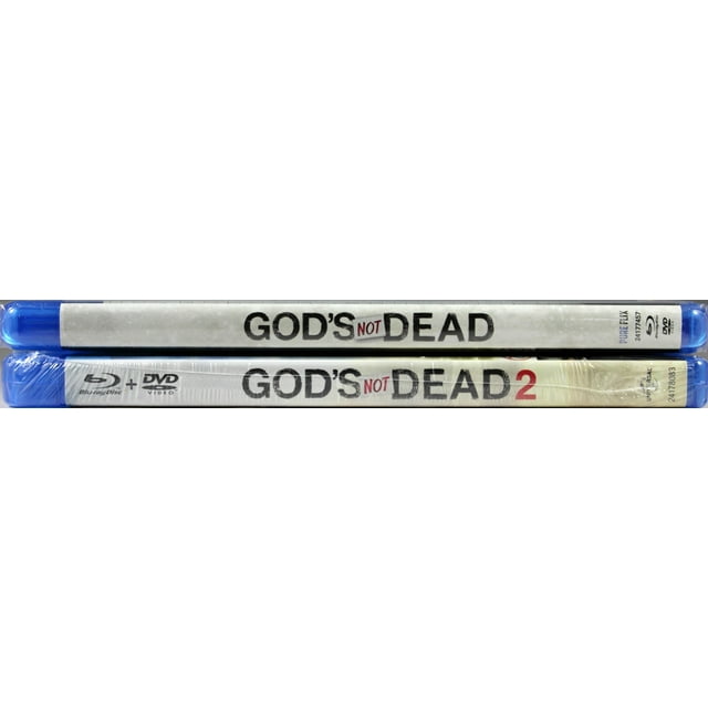 God’s Not Dead 1+2 NEW Blu-Rays, DVDs Combo Packs Christian Drama Stand ...