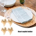thumbnail image 3 of unbranded 6Ud Para Servilleta Con Corazón Para Cena Y, 3 of 8