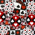 thumbnail image 5 of 122Pcs Casino Party Decorations - Poker Party Tableware Set Includes Poker Themed Plates, Napkins, Tablecloth for Las Vegas Casino Themed Party Supplies, Serves 40 Guests, 5 of 6