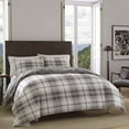 thumbnail image 2 of Eddie Bauer Alder Plaid Charcoal Comforter Set, Twin, 2 of 5