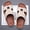White, variant on Minimalist H Hardware Decor Leather Slide Sandals Layered White Outsole Daily Walking Vacation Trainers