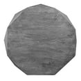 thumbnail image 5 of Ashton 34 inch Coffee Table with Diamond facet - Wooden Frame, Gray, 5 of 5