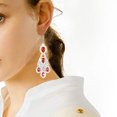 thumbnail image 4 of 10 pares de pendientes de pintura de diamantes de doble cara para mujer para elaboración de joyas, 4 of 9