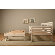 Kodiak Furniture Twin to King Size Daybed in Wood in White - Easy Assembly