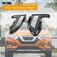 thumbnail image 2 of Left & Right Front Fog Light Exterior Bezel Cover for Nissan Rogue 17-20 2.5L, 2 of 7