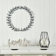 thumbnail image 3 of Nearly Natural 20" Modern, Rustic, Contemporary Olive Leaf Everyday Decorative Metal Art, Multicolor, 3 of 3