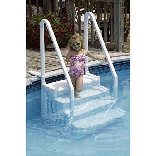 above ground in pool steps