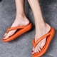 thumbnail image 3 of Chanclas de punta abierta para mujer, playa, piscina, fiesta, zapatillas casuales, sandalias planas de PVC antideslizantes 1 par kenally AP1245-08, 3 of 7