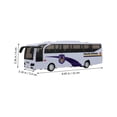thumbnail image 2 of MesaSe Dan Inertia Bus Toy Baby Educational Playing Toy School Bus Model Toy (White), 2 of 4