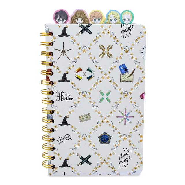 Cuaderno espiral Harry Potter Chibi Hogwarts 75 páginas