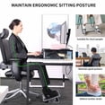 thumbnail image 6 of EUREKA ERGONOMIC Tilt Adjustable Footrest, Foot Rest for Under Desk at Work with Massage Surface, Office Foot Rest Under Desk with 20 Degree Tilt No Locking, Metal Frame, 6 of 9